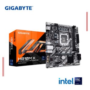PLACA GIGABYTE H810M K, LGA 1851, DDR5, HDMI + VGA, mATX