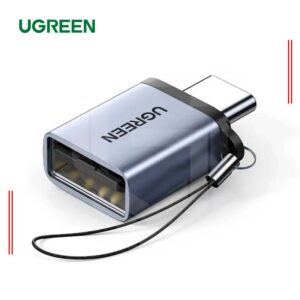 ADAPTADOR OTG UGREEN (50283) TIPO C A USB 3.0 PARA MACBOOK, LAPTOP, NOTEBOOK Y CELULARES