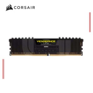 MEMORIA RAM CORSAIR VENGEANCE LPX 16GB DDR4, 3200MHZ, NEGRO (CMK16GX4M1E3200C16)