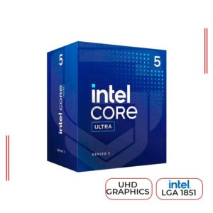 PROCESADOR INTEL CORE ULTRA 5 225, 3.30Ghz / 4.90Ghz, 20MB, LGA 1851, 10 NÚCLEOS, INTEL GRAPHICS (BX80768225)