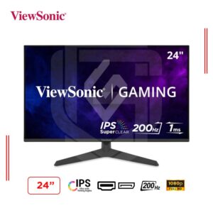 MONITOR VIEWSONIC VX2429 24" IPS FHD, 200Hz, 1MS, HDMI/D.P, FREESYNC PREMIUM, HDR10