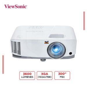 PROYECTOR VIEWSONIC PA503X, XGA (1024x768), 3600 LÚMENES, VGA/HDMI