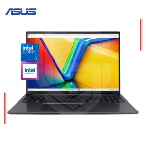 LAPTOP ASUS VIVOBOOK X1605VAPBF-MB236, INTEL CORE 9 270H, RAM 16GB DDR5, SSD 512GB, 16" WUXGA