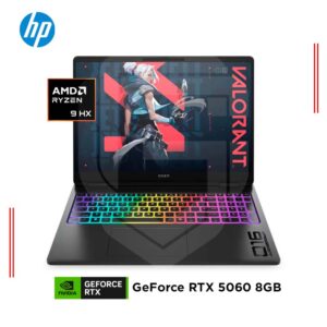 LAPTOP GAMER HP OMEN 16-AP0008LA AMD RYZEN 9-8940HX, RAM 24GB DDR5, SSD 1TB, GEFORCE RTX 5060 8GB, 16" WUXGA 144HZ, WINDOWS 11 (C2DA1LA-ABM)