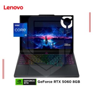 LAPTOP LENOVO LEGION PRO 5 16IRX10 INTEL CORE i9-14900HX, RAM 32GB DDR5, SSD 1TB, GEFORCE RTX 5060 8GB, 16" WQXGA FREEDOS (83NN0058LM)